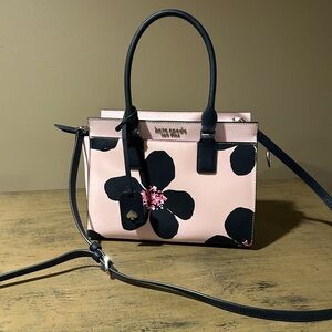 Kate Spade Cameron Grand Flora Pink Satchel
